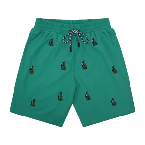 THE CLASSIC SWIM SHORTS-FOREST