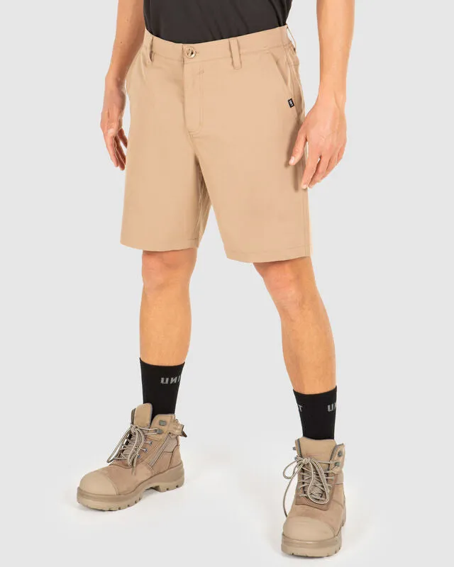 UNIT Flexlite Mens Lightweight Stretch Shorts 19"