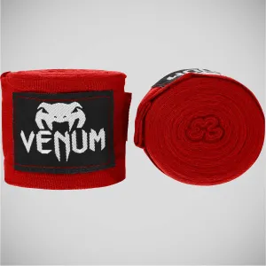 Venum 2.5m Boxing Hand Wraps Red