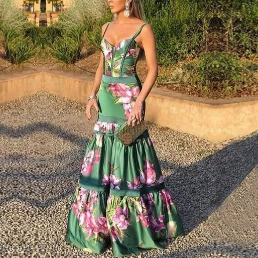 Vibrant Fashion Maxi Dress