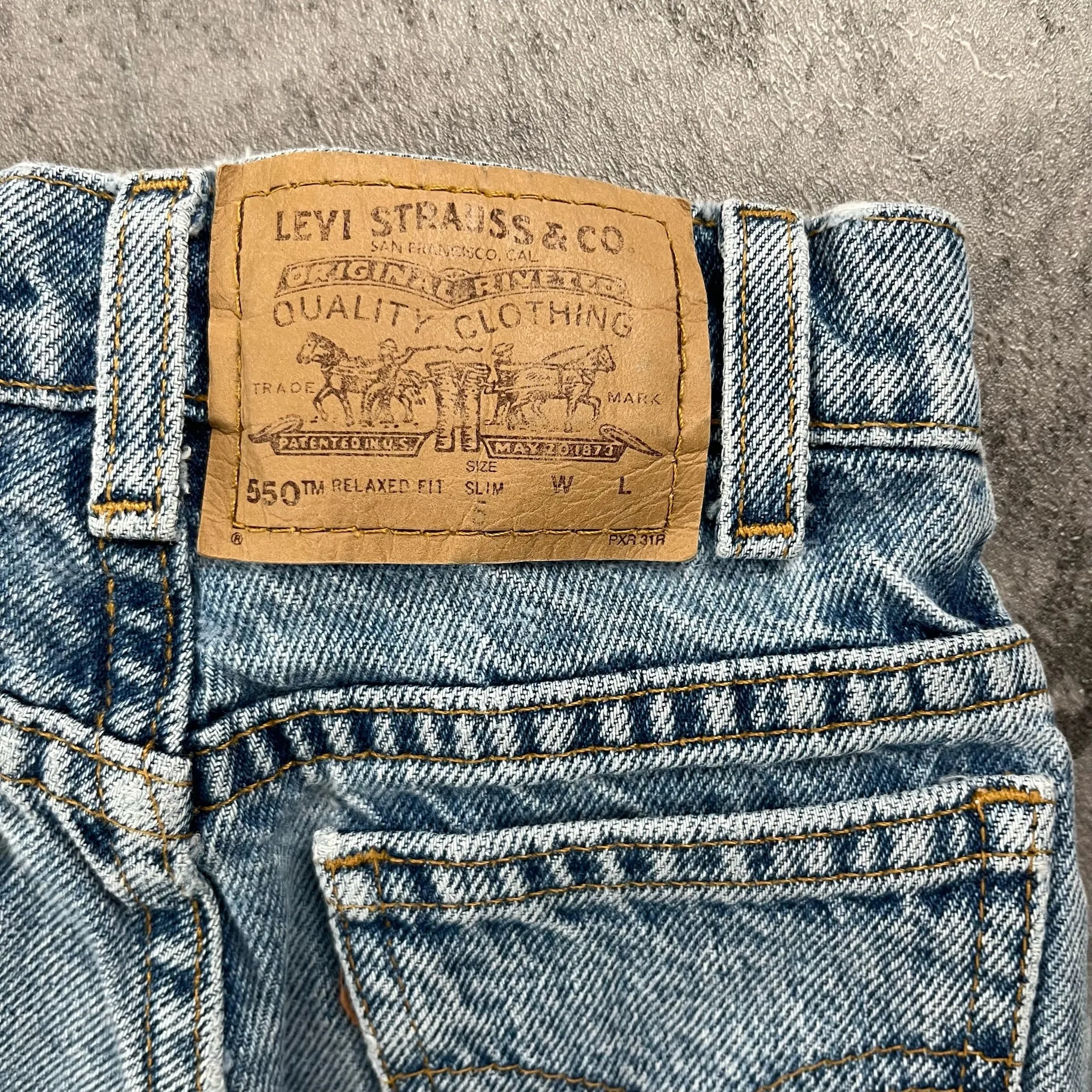 Vintage Little Levis 550 Relaxed Fit 4T