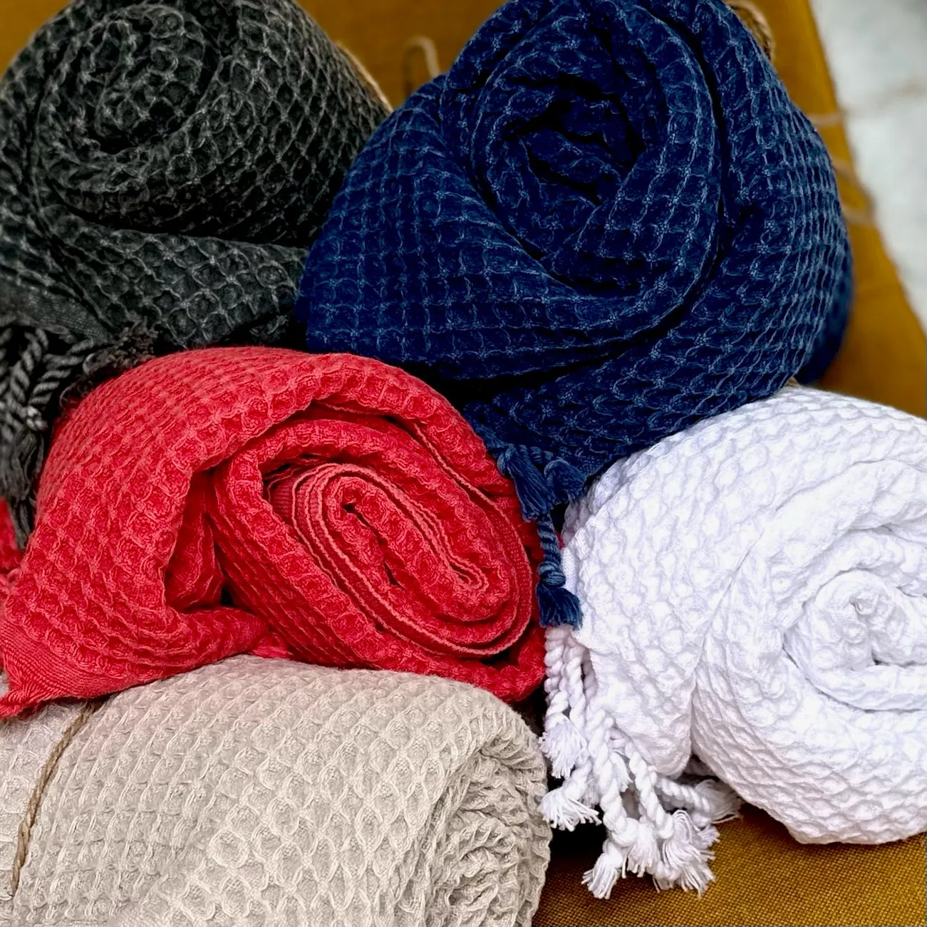 Waffle Towels/Wraps/Blankets