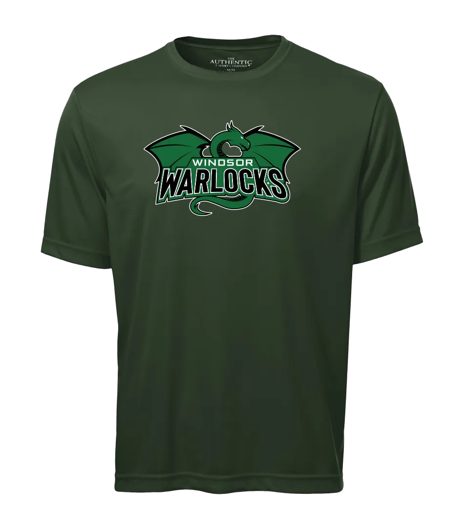 Windsor Warlocks Adult Dri-Fit T-Shirt with Printed Logo