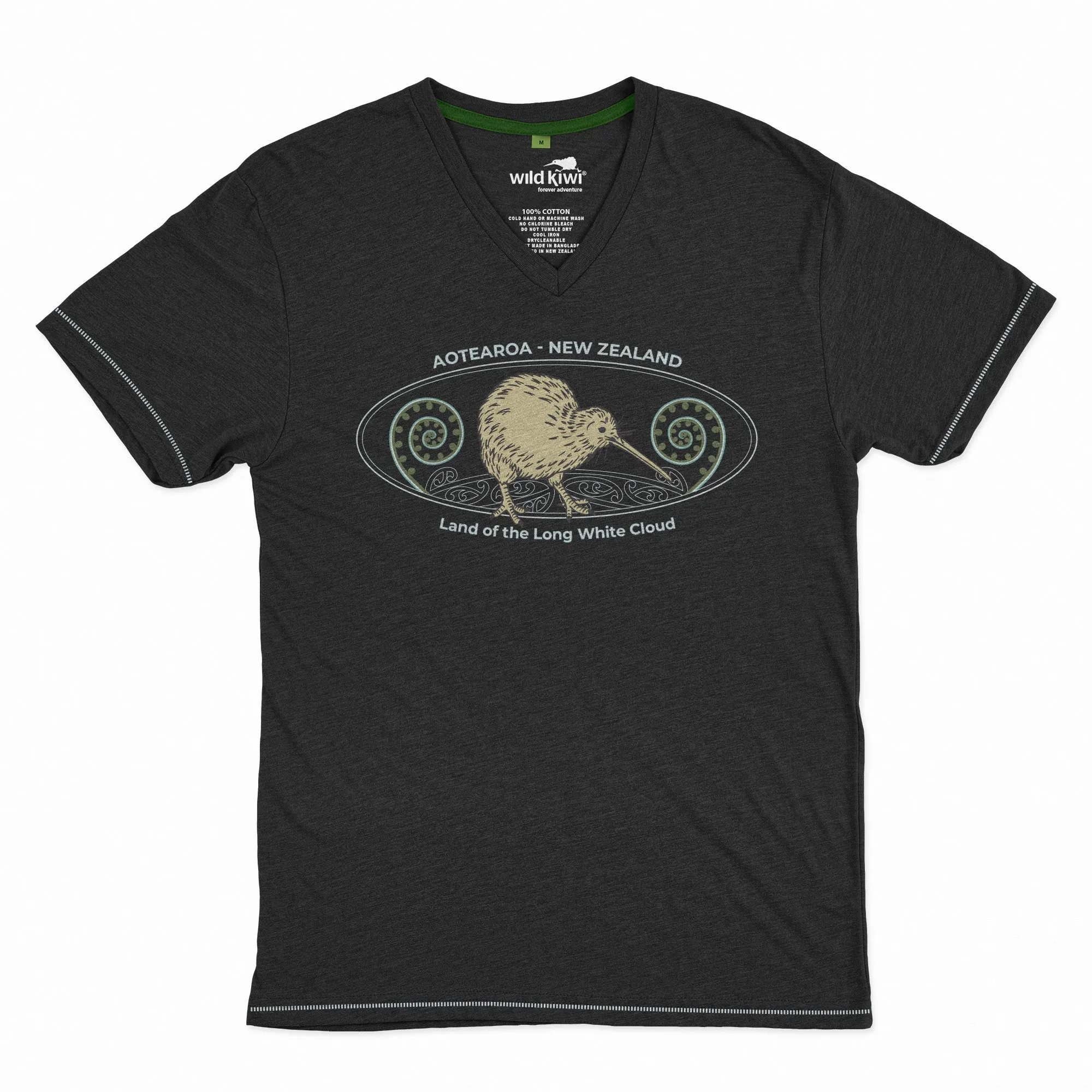 Womens New Zealand T Shirt - Kiwi Koru