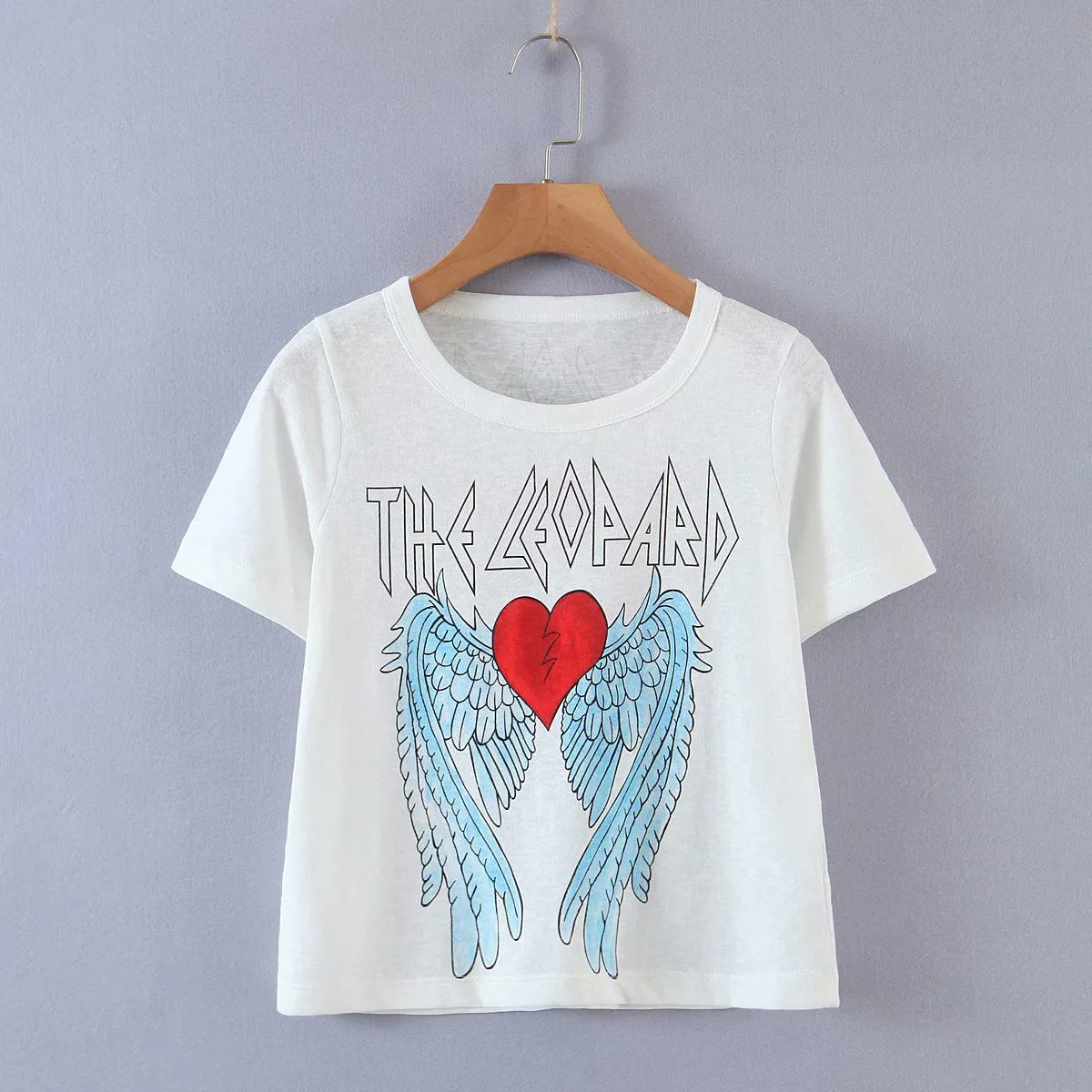 xakxx Women's Graphic T-Shirt Summer Women White Cotton Casual Short Sleeve Tee Shirt Breathable O-Neck Hip Hop Tee