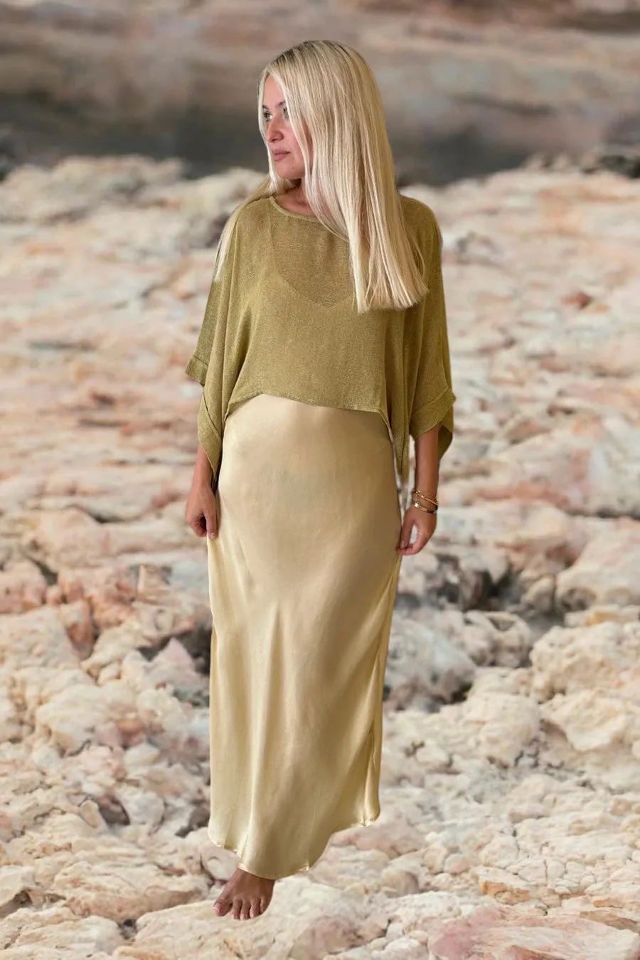 ZEPHYR TOP DARK GOLD