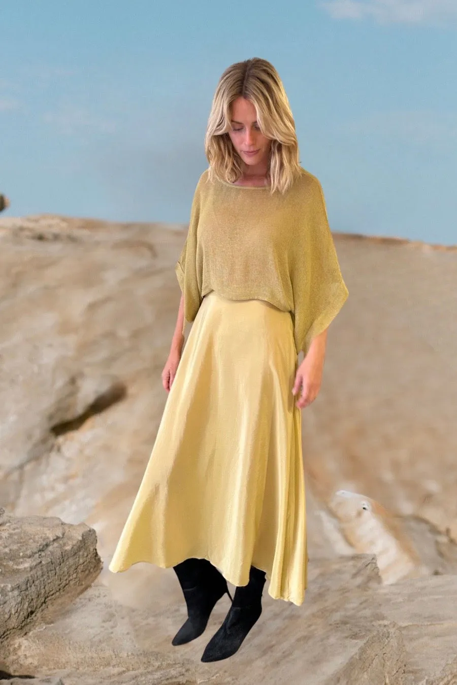 ZEPHYR TOP DARK GOLD